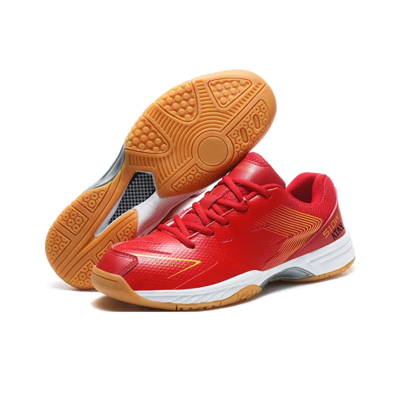 ATAY Cushioned Slip-Resistant Abrasion-Resistant Breathable Low-Top Badminton Shoes Unisex-14