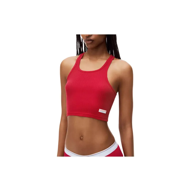 Alexander Wang SS24 Tank Top Women's Fuchsia-2