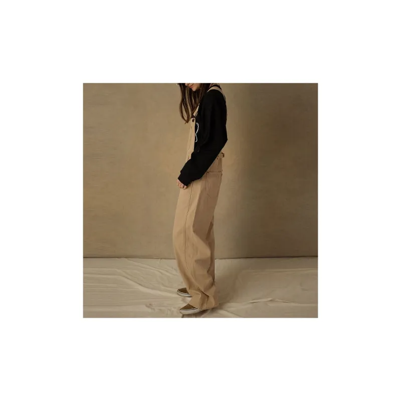 Levis Overalls Women's Light Camel-1
