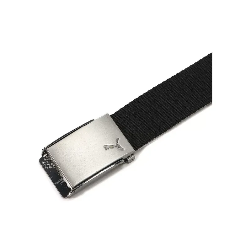 PUMA Fabric Belt Men's Black Width 3.7CM-2