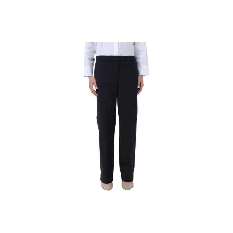 'S MAX MARA High Waist Straight Leg Pants-2