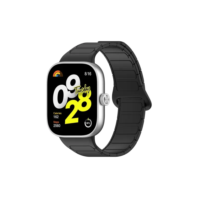 Watchbond Compatible With Xiaomi 9 Pro/8 Pro Xiaomi Compatibility Watch Band All Silicone Material-1