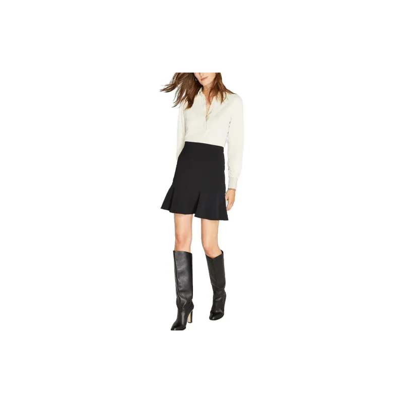CLUB MONACO Casual Short Skirts Women's Black-2