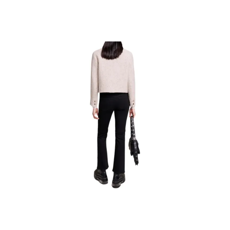 Maje High rise Flared Jeans-3