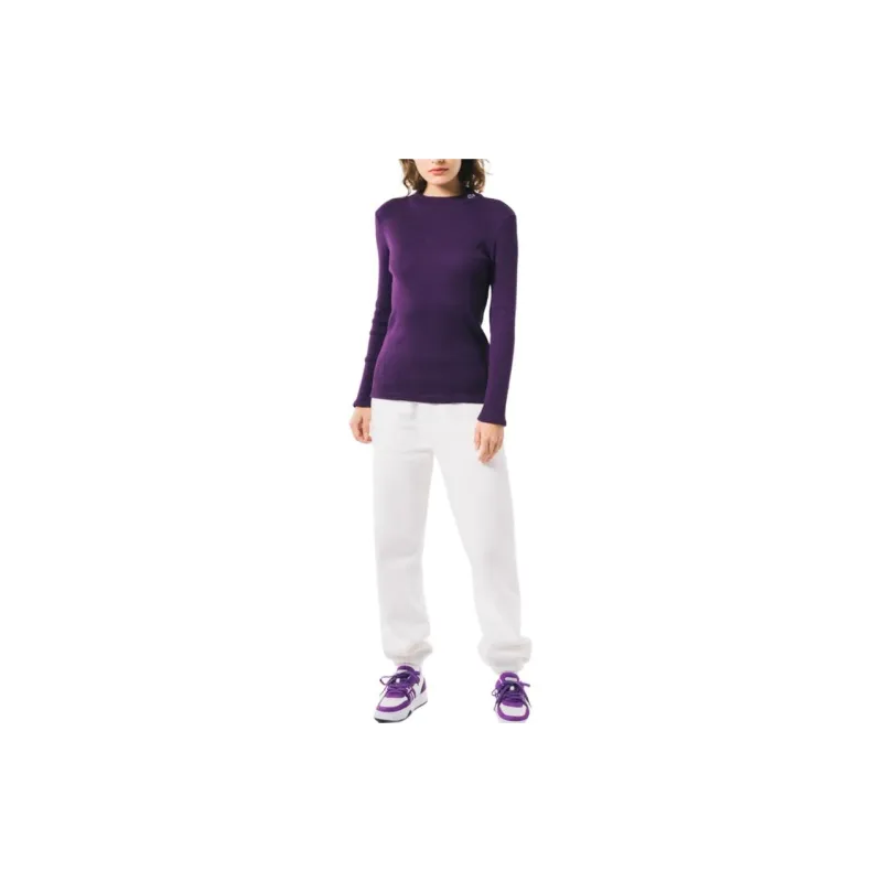 LACOSTE T-Shirts Women's Purple-2