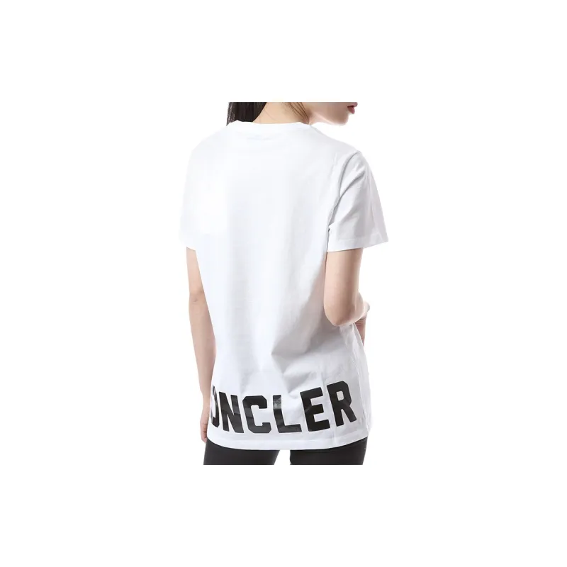 Moncler T Shirts Women's White-3