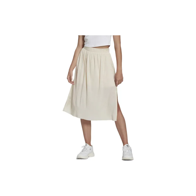 Adidas Originals Casual Long Skirts Women's White-1
