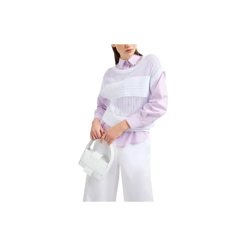 ARMANI EXCHANGEAE Regular T Shirt Women's White-3
