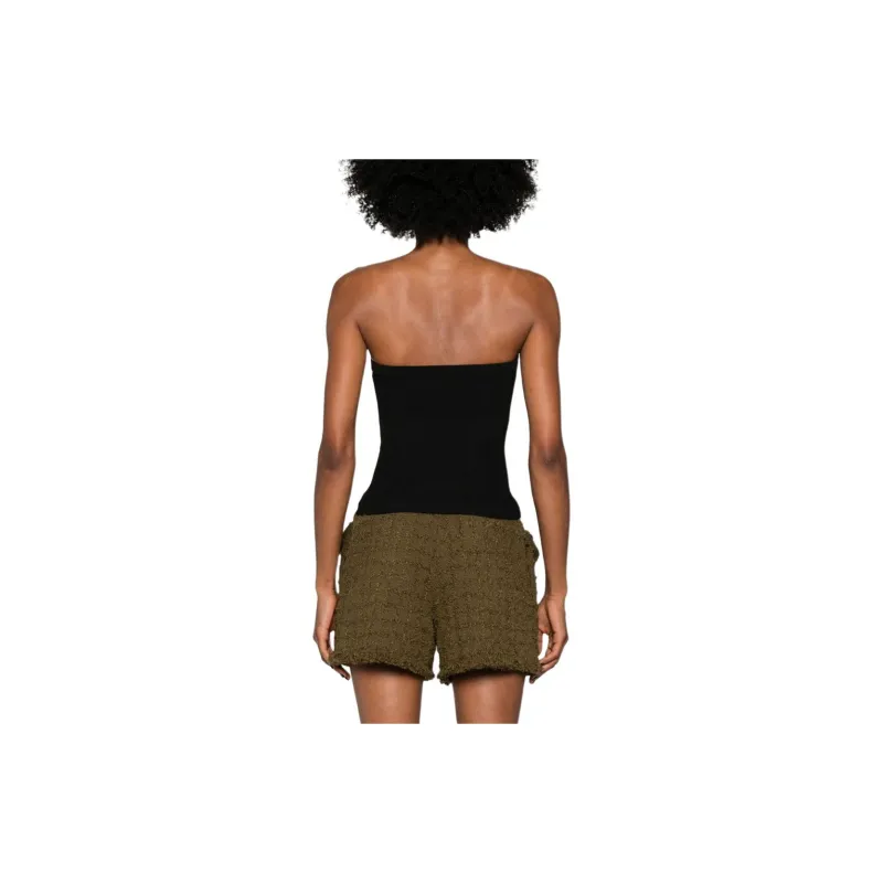 Zimmermann SS24 Strapless Top Women's Black-2