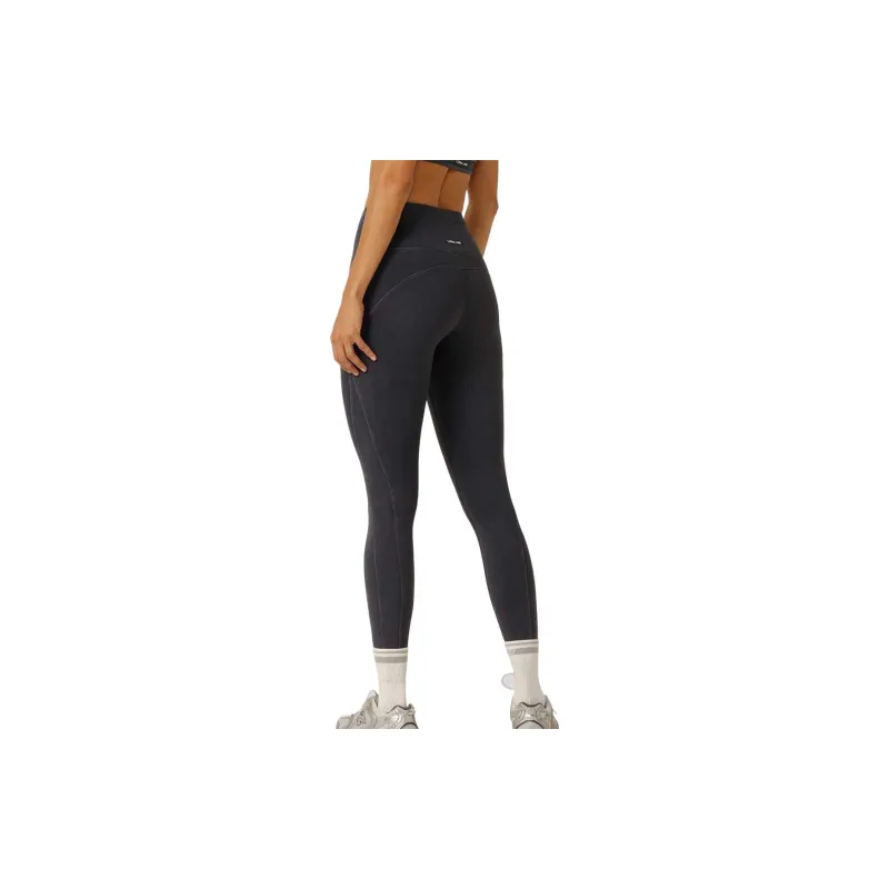 LORNA JANE Weekender Washed Full Length Pocket Leggings Casual Pants Women's Midnight Blue-3