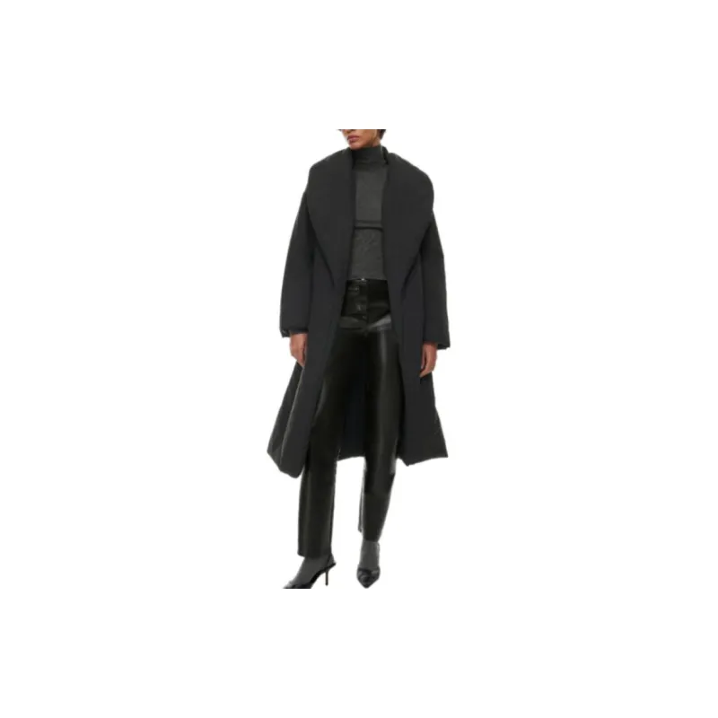 ARITZIA Wilfred Marquee Coat Coats Women's Black-1
