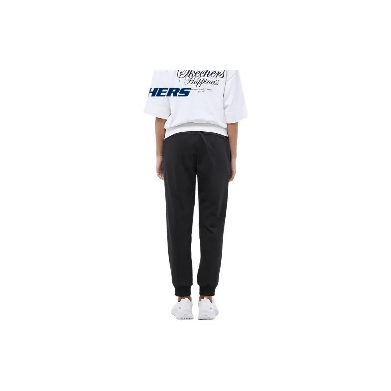 Skechers Knitted Sports Pants Women's Carbon Black-3