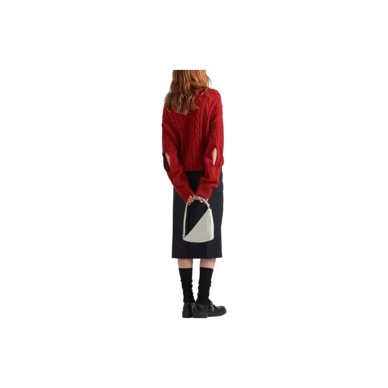 PRADA Sweaters Women's Red-2