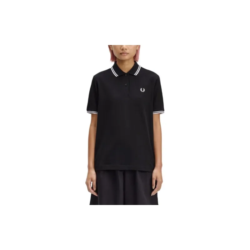 FRED PERRY Logo embroidered Polo Shirt-3