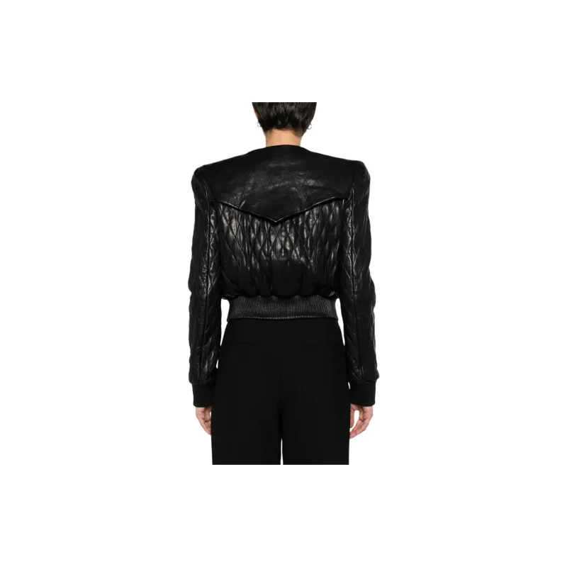 BALMAIN Jackets Coats Women's Black-3