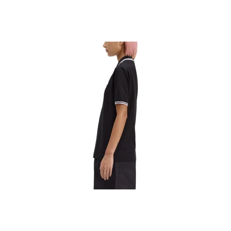 FRED PERRY Logo embroidered Polo Shirt-4