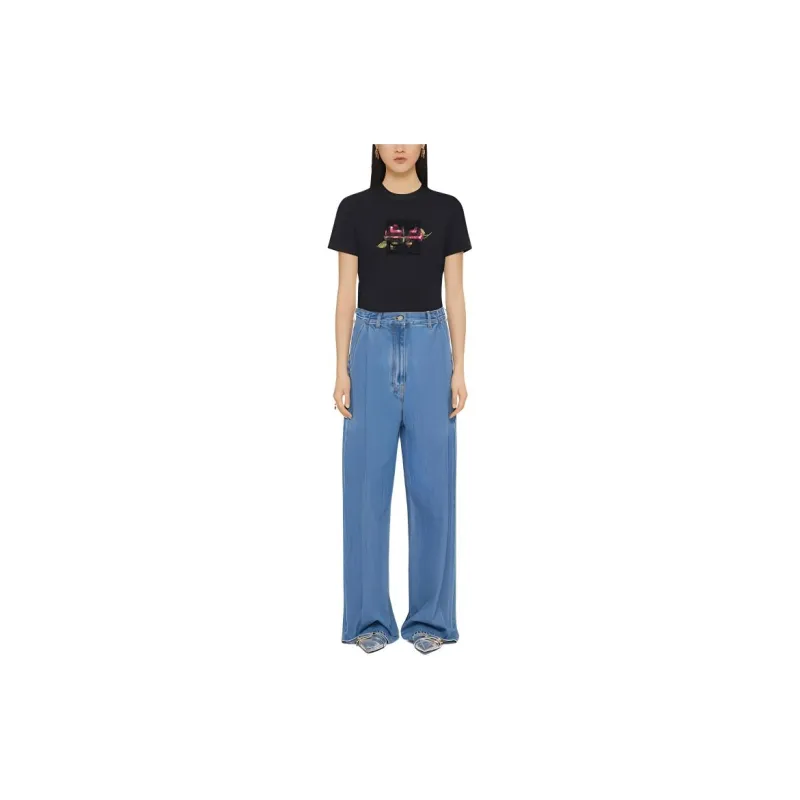 Givenchy 4G Lace Cotton T shirt-1
