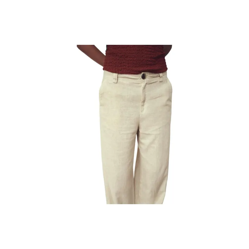 ZARA Casual Pants Women's Sand-3