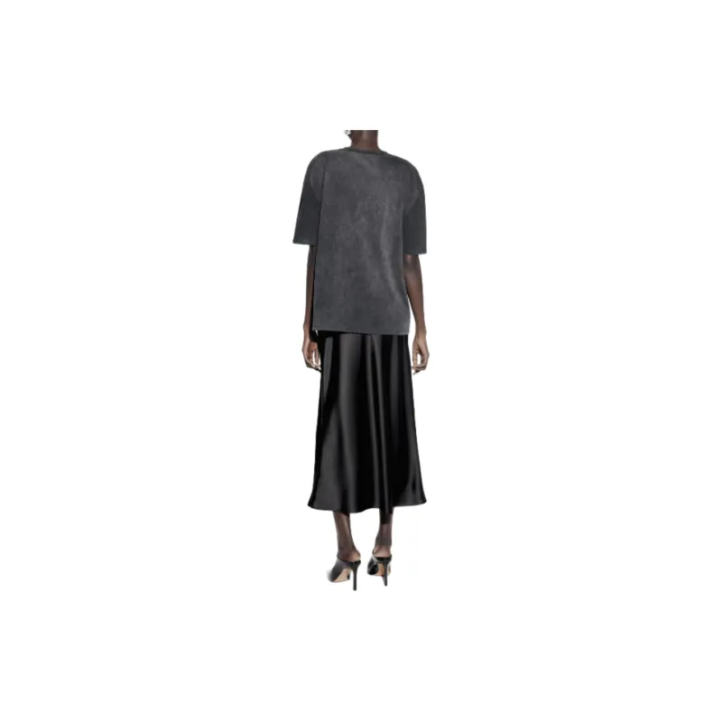 ZARA T Shirts Women's Dark Gray-3