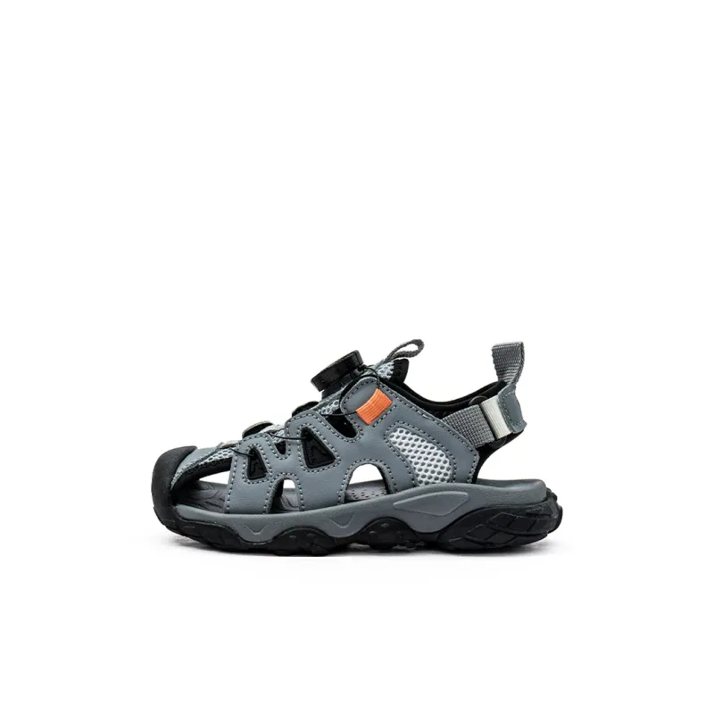KAPPA KIDS Capa Anti Slip And Wear Resistant Breathable Children's Sandals Black Kids'-0