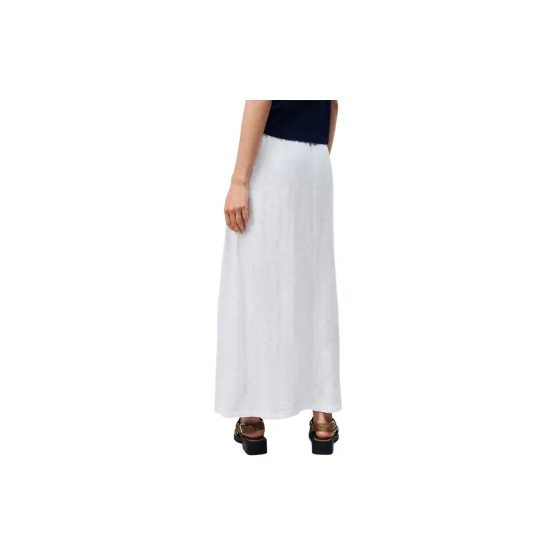 AMERICAN VINTAGE A.M SS24 JUPE FEMME SULLY Casual Long Skirts Women's White-3