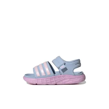 Adidas Duramo Sandals Slides Anti Slip Wear Resistant Children's Sandals Blue Pink Kids'