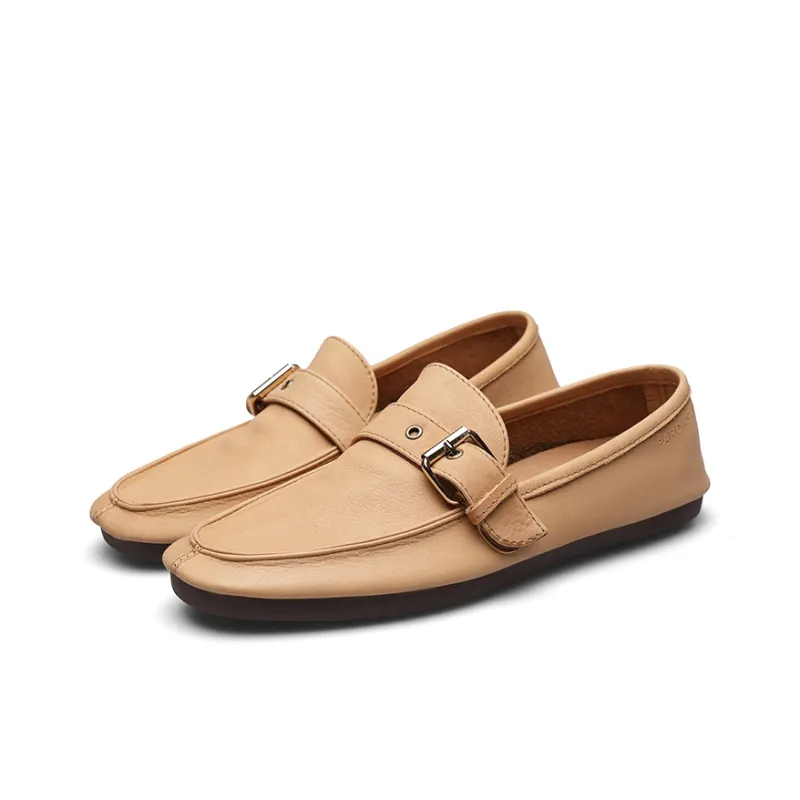 PARDASAUL Gommino Loafers Men White-2