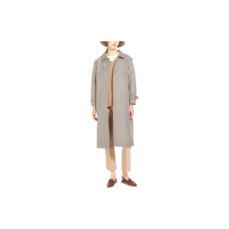 MaxMara Trench Coats Women's Gray-2