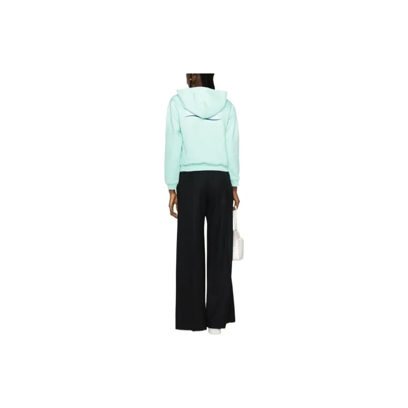Balenciaga FW22 Sweatshirt Regular Fit Women's Light Green-2