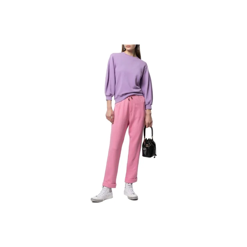 BALMAIN Knitted Sweatpants Women's Pink-1