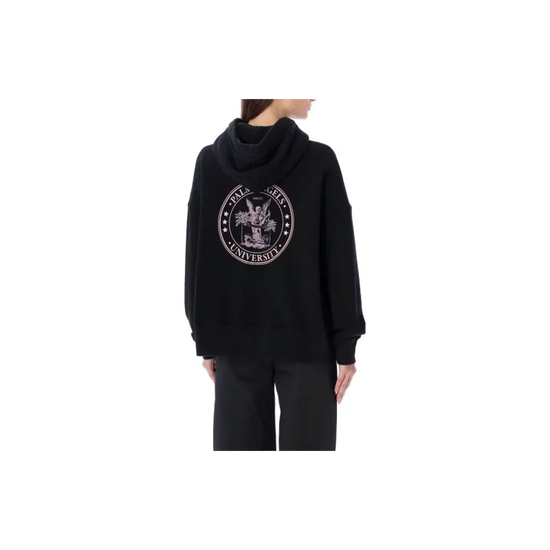 PALM ANGELS College Logo print Hoodie-2
