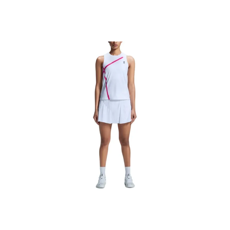 On CourtTank Tennis Tops Women's White-2