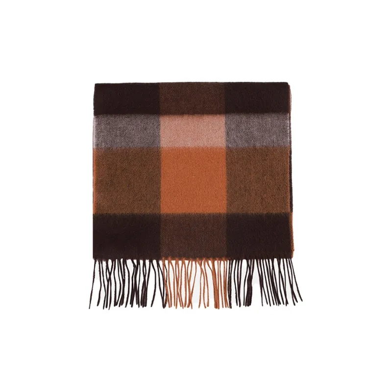 MOERCIAN 100% Wool Knit Scarves Women's-13