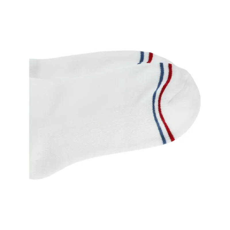 FILA Mid Calf Socks Women's 2 Pack White Blue/White Black-2