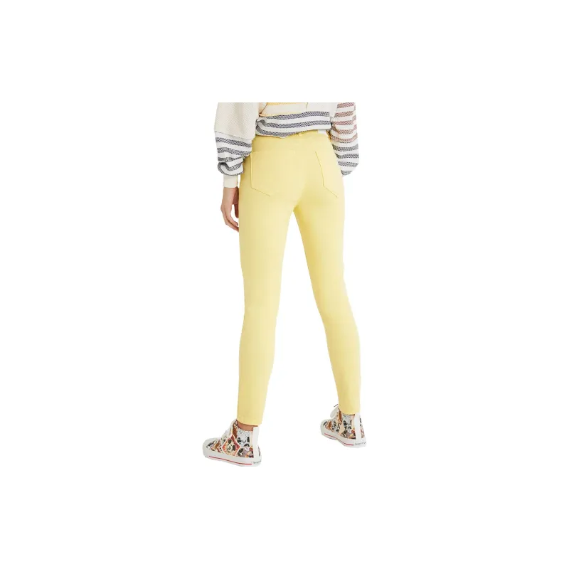 Desigual Jeans Women's Yellow-4