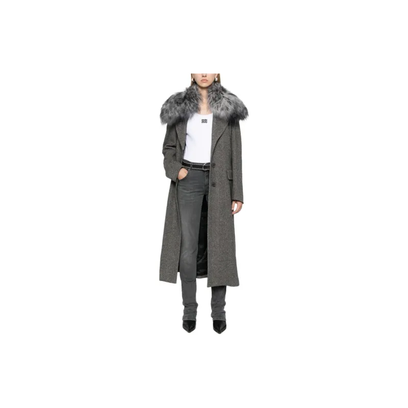 Blumarine Herringbone Coat-1
