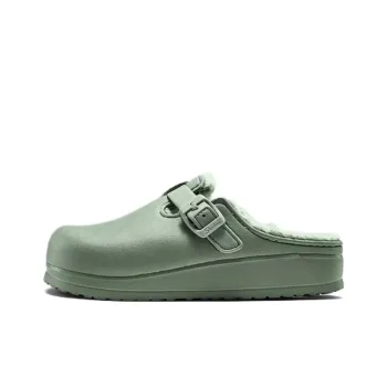 Skechers Foamies Abrasion Resistant Slip Resistant Wrap toe Slippers Women's Mint Green
