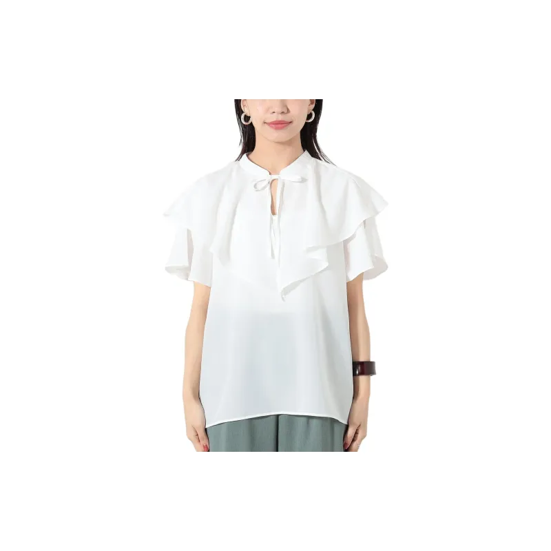 Beams Shirts Women's White-5