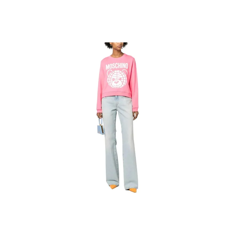 MOSCHINO Sweatshirts Women's Pink-1