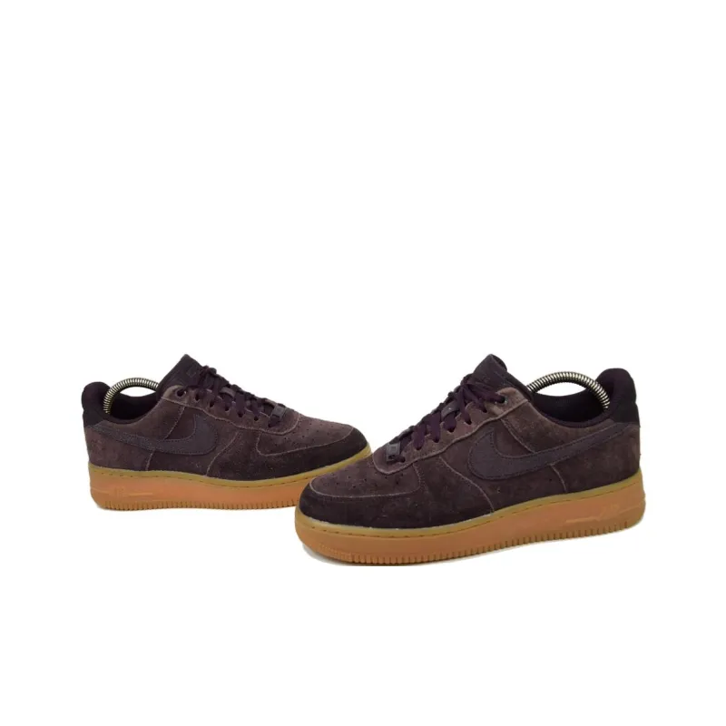 Nike Air Force 1 07 SE Cushioning Wear-Resistant Low-Top Skateboard Shoes Women's Purple-3