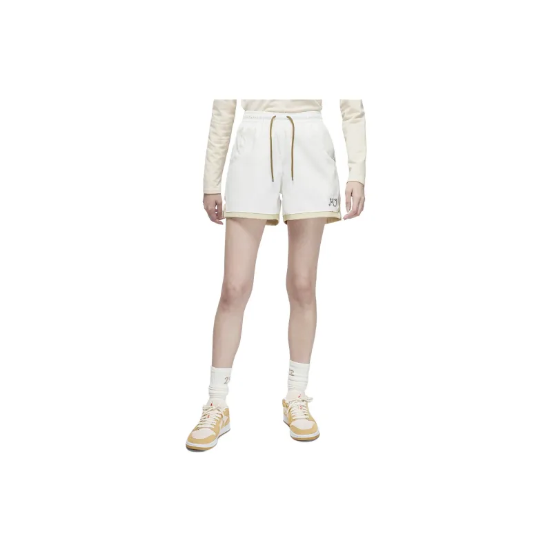 Jordan Casual Shorts Women's Sail White-3