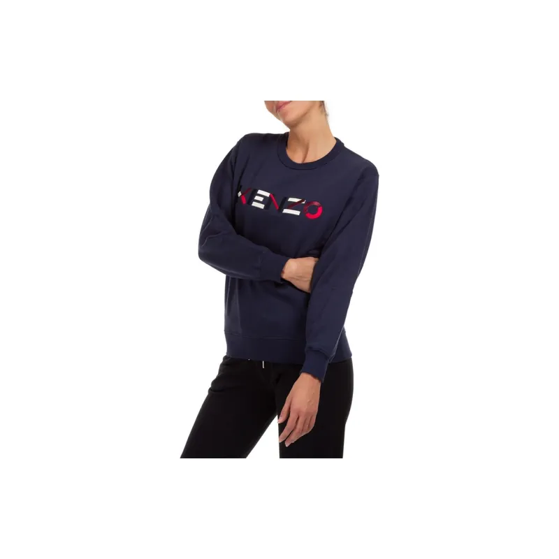 KENZO Sweatshirts Women's Marine Blue-5
