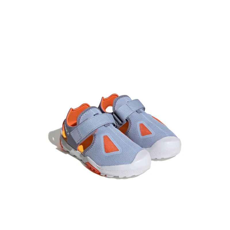 Adidas Captain Toey 2 Children's Sandals Gray Blue Kids'-2