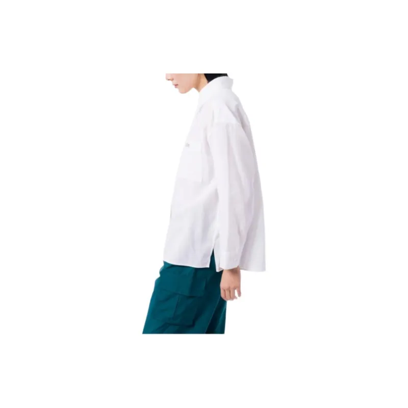 LACOSTE Shirts Women's White-4
