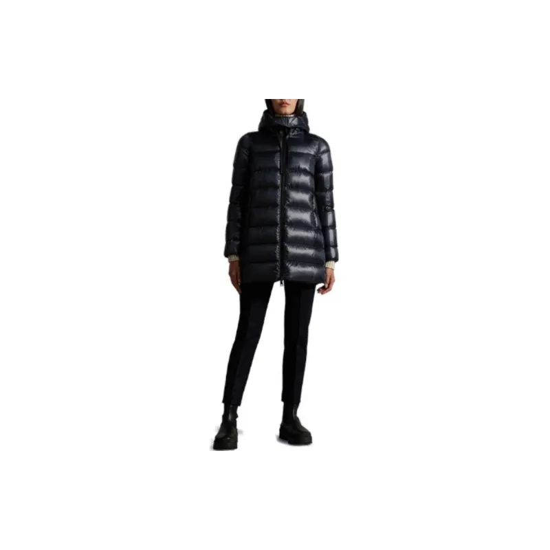 Moncler Suyen Series Down Jacket Women's Midnight Blue-1
