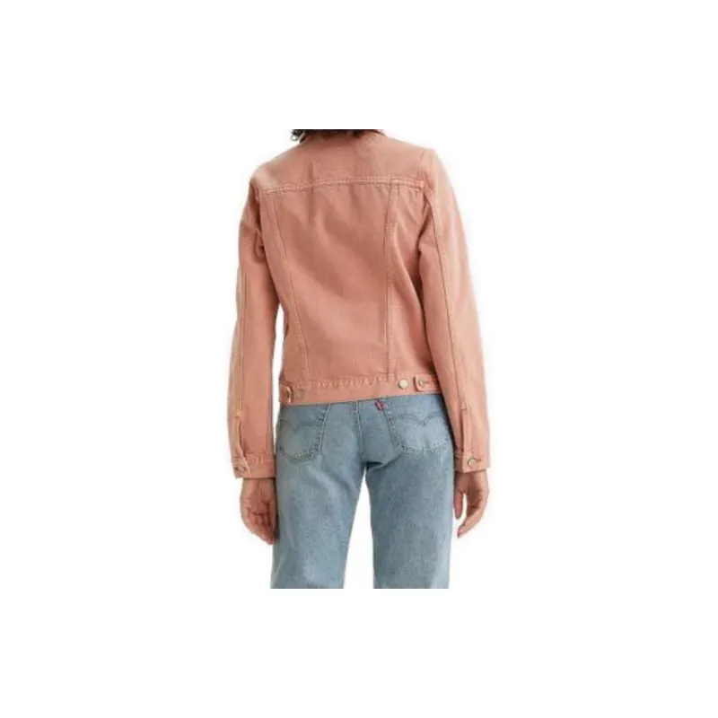 Levis Denim Jackets Women's Pink-4