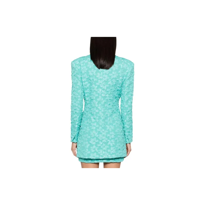 Rotate 3D Jacquard Mini Blazer Dress-2