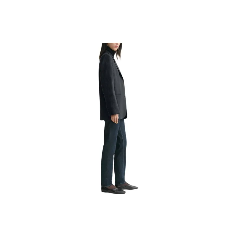 TOTEME Pinstripe Patterned Tailored Blazer-3