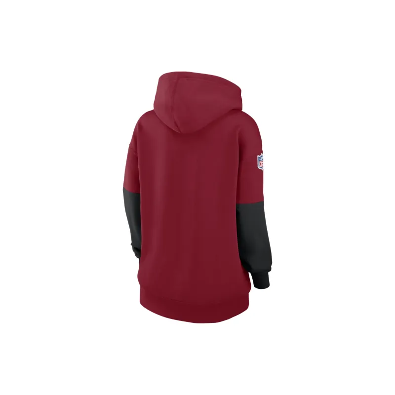 Nike Arizona Cardinals Sideline Essential Women's Nike Nfl Pullover Hoodie-1
