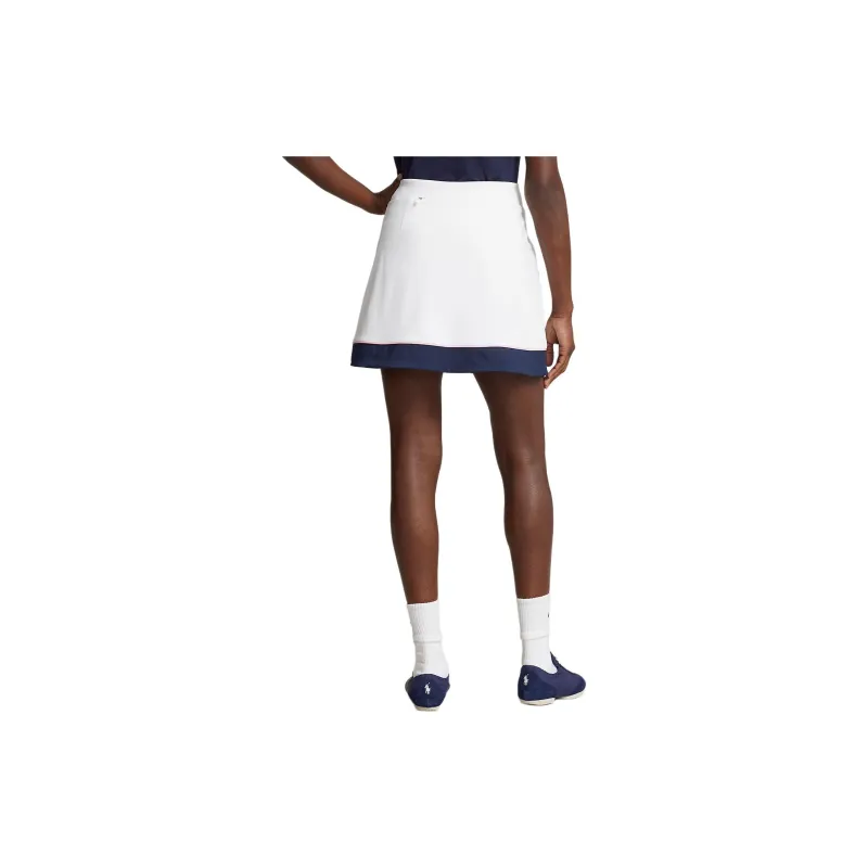 Polo Ralph Lauren Casual Short Skirts Women's White-3